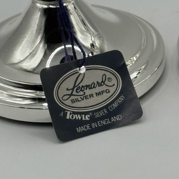 Leonard Silver Mfg. Candlestick Holders – Towle Silver Company - Picture 2 of 5